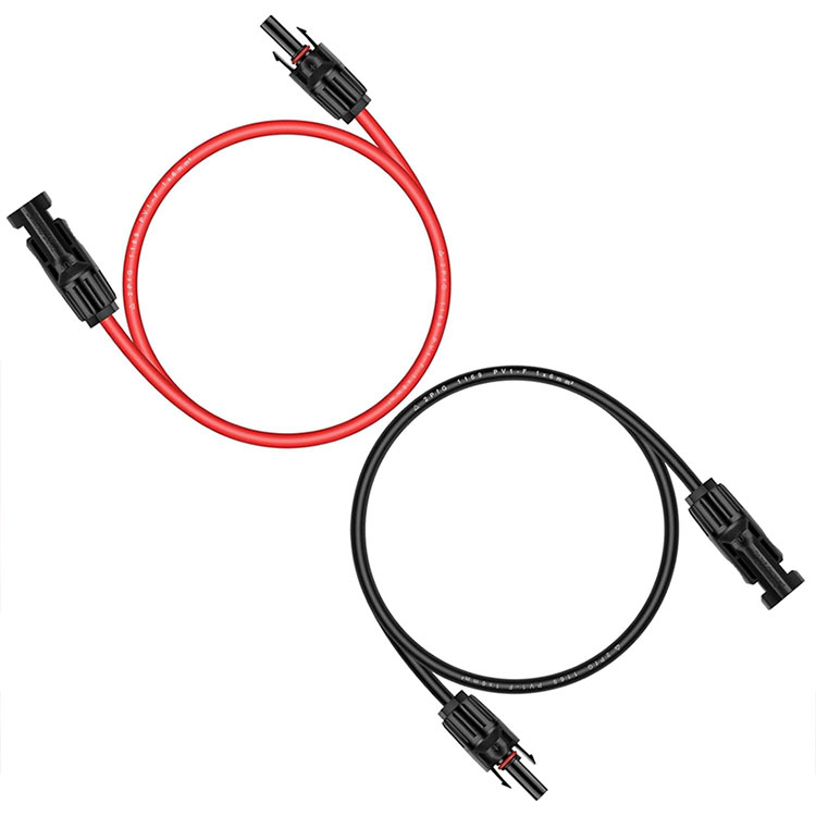 3Ft 10AWG fotovoltaik kab pou kontwolè chaj solè